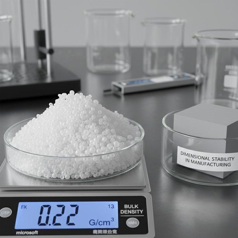 Niepalne pęcherzyki szklane z 0,15 - 0,30 G/cm3 Gęstość masowa zapewnia stabilność wymiarową w produkcji